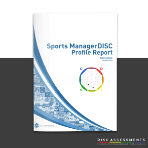 Sports ManagerDISC Profile DISC for Sport